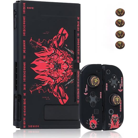 Zelda Centaurs Nintendo Switch Carrying Case Hard Shell Cover Joy-Con Controller - Picture 1 of 7